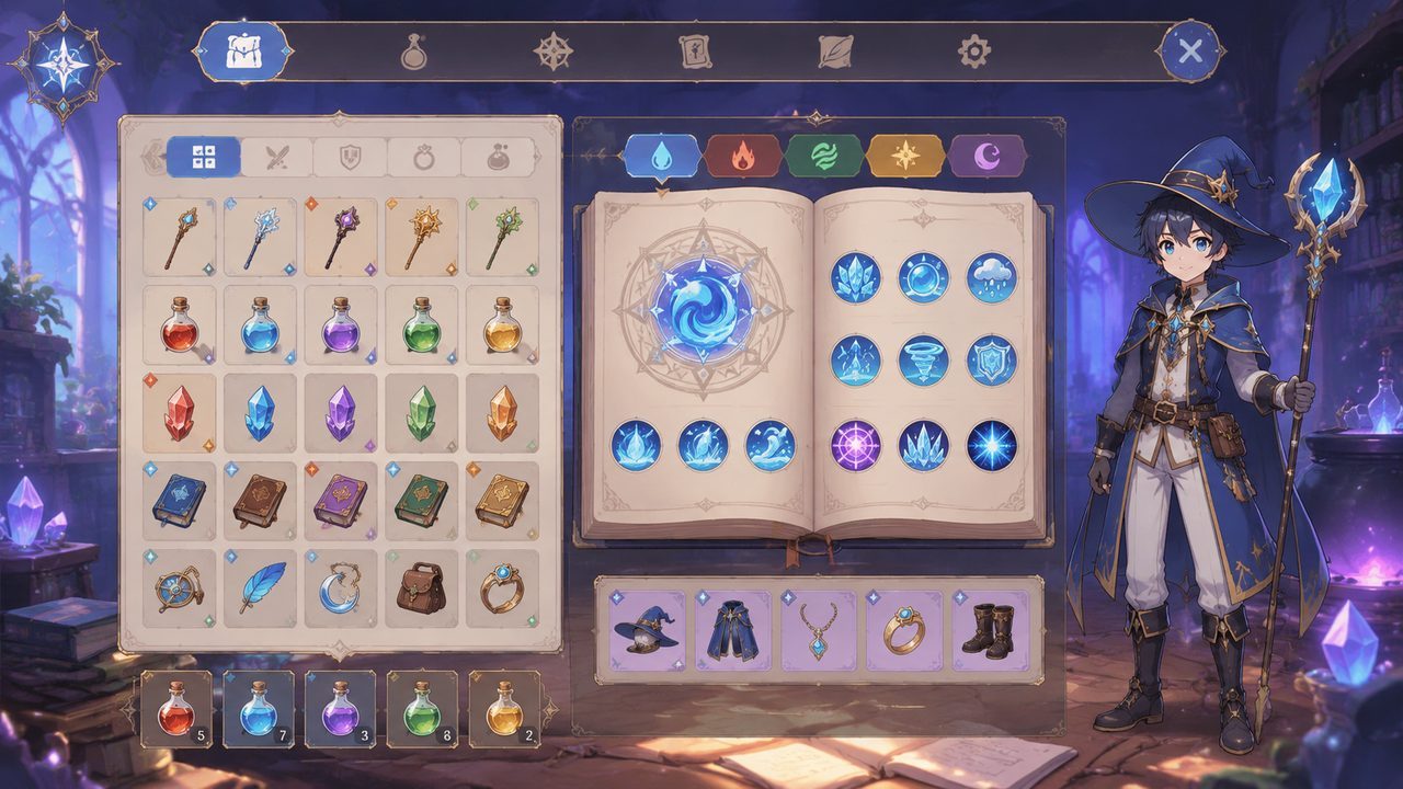 魔法师露娜 操作界面 展示图 8