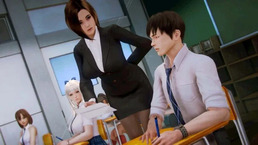 二次元老婆学院_Waifu Academy 地图探索 实机截图