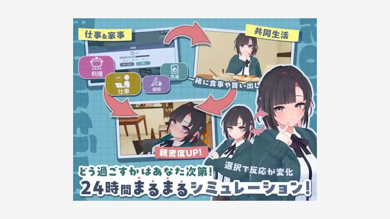 能干的后辈小葵酱 同居生活 玩法截图 1